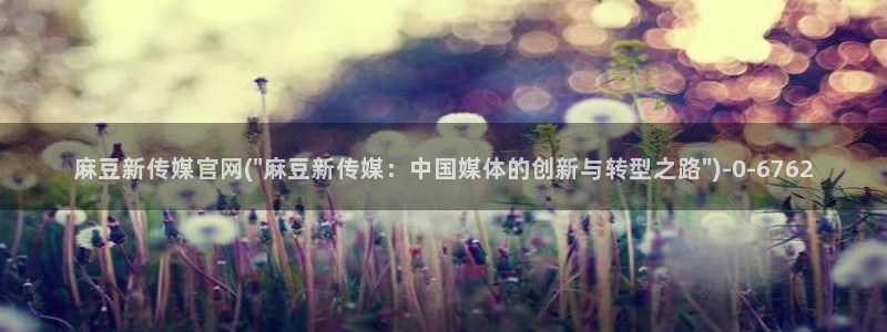 麻豆高清视频