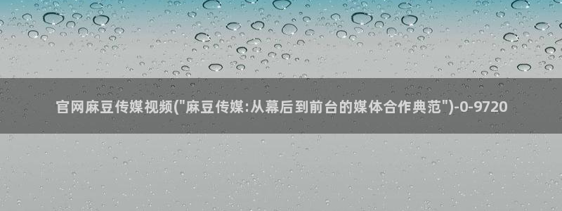 麻豆视频更新列表